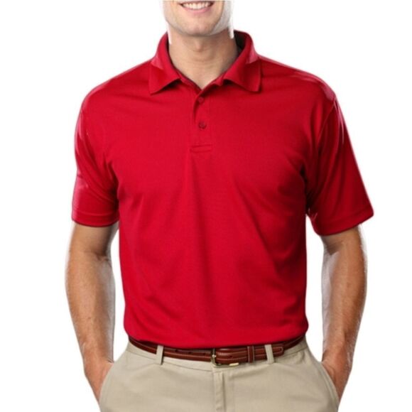 MEN'S 2 UNDER RED POLOS SHIRT - Picture 1 of 15